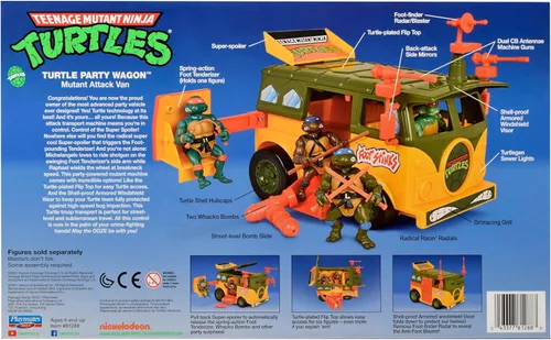 Miniatura 4 de Teenage Mutant Ninja Turtles Vagón de Fiesta Original
