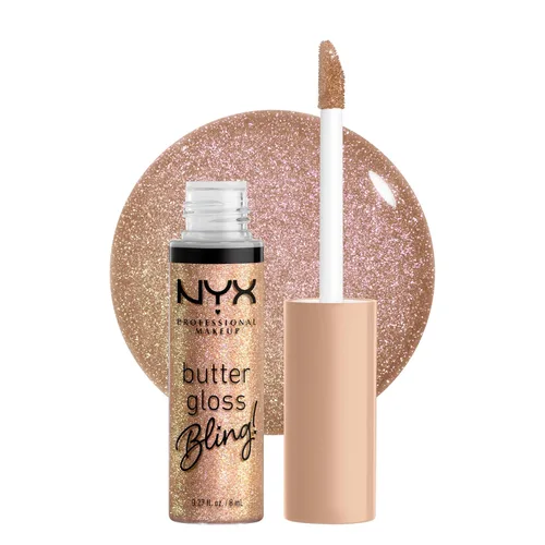 Miniatura 15 de NYX MAQUILLAJE PROFESIONAL Brillo de mantequilla, brillo de labios no pegajoso - crema brulée (natural)