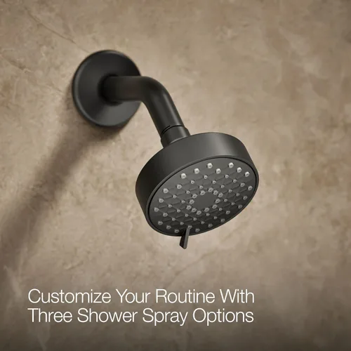 Miniatura 7 de Kohler K-TS21948-4G-BL Remodel Rite-Temp - Kit de molduras para bañera y ducha, 1.75 GPM, negro mate