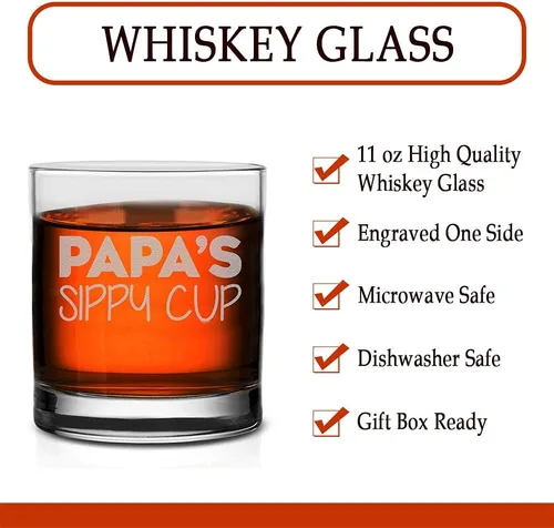 Miniatura 3 de Veracco Vaso para beber para papá, vaso de whisky para papás, leyenda genial, regalo para el primer padre para el abuelo, vaso de whisky