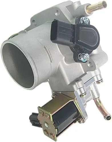 Miniatura 5 de Conjunto de cuerpo del acelerador de motor de automóvil con motor de velocidad de ralentí FSD7-13-650 compatible con Mazda 323 Familia Protege 1.8