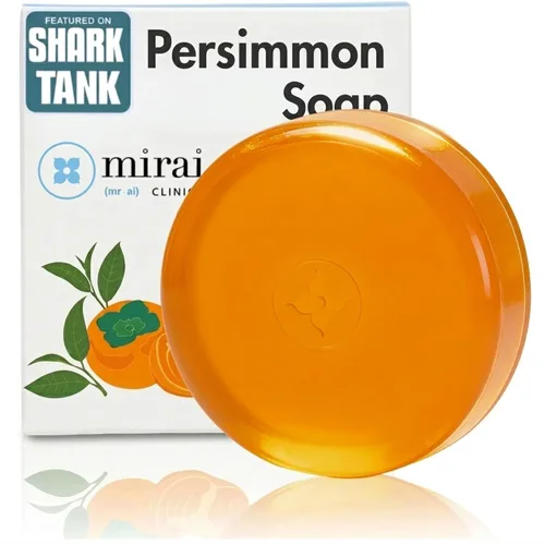 Miniatura 12 de Mirai Clinical - Barra de jabón de caqui con aroma a lavanda, jabón japonés de caqui para personas mayores, hecha con extracto de té verde, barra