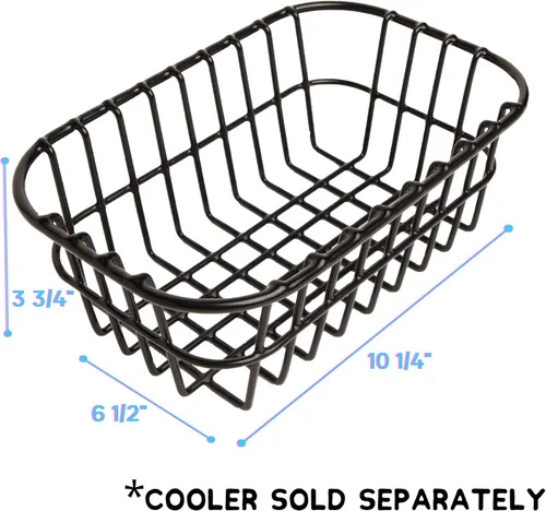 Miniatura 3 de Above Sea Level Cesta hielera para YETI Roadie 24 y YETI Roadie 32 – Bandeja de alambre seco para cofres de hielo YETI Roadie – Compatible