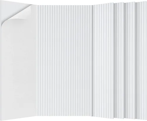 Paquete de 5 paneles acústicos, paneles acústicos de pared de 47.2 x 23.6 x 0.4 pulgadas, grandes paneles insonorizados, paneles autoadhesivos a