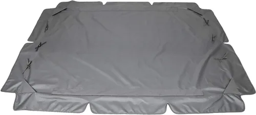 Miniatura 9 de Toldo de repuesto para silla columpio de patio al aire libre, cubierta de toldo de 3 plazas, impermeable, resistente al viento, anti-UV, resistente