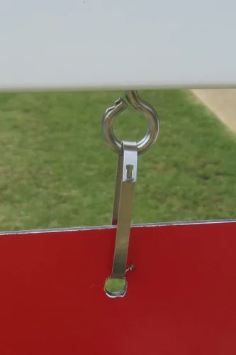 Miniatura 5 de Poste se señal de vinilo de PVC de propiedad inmobiliaria – Color blanco (Solo)