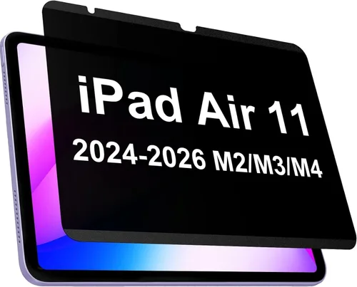 Miniatura 21 de IPROKKO Protector de pantalla magnético de privacidad compatible con iPad de 9ª, 8ª, 7ª generación de 10.2 pulgadas (2021/2020/2019) y iPad Air 3th