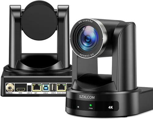 Miniatura 9 de Cámara PTZ 4K para sala de conferencias e iglesia, zoom óptico 20X, HDMI SDI USB LAN, cámara de seguimiento automático AI para transmisión en vivo