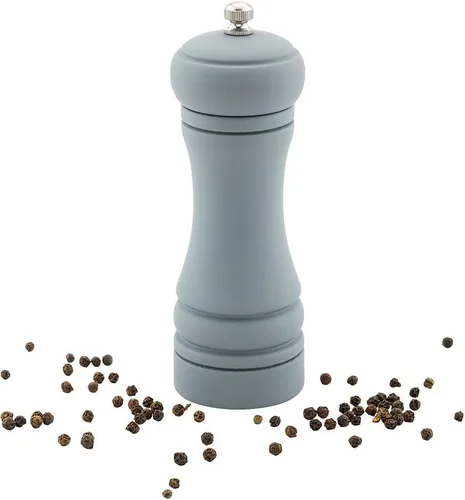 Restaurantware Molinillo de pimienta francés clásico de 6 pulgadas: perfecto para restaurantes, cafeterías y eventos con catering, molinillo de Gris