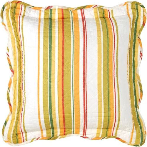 Miniatura 2 de BrylaneHome Almohada cuadrada Florence - Flor antigua