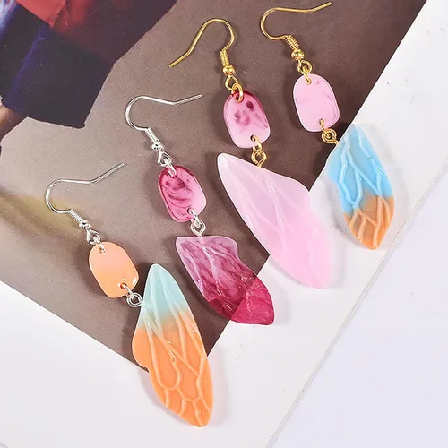 Miniatura 3 de Attuslla Moldes de resina de silicona para aretes con anillos para hacer joyas, colgantes, aretes Estilo 9