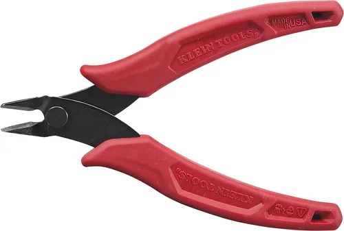 Miniatura 5 de Klein Tools 80045 - Kit de herramientas de destornillador y tuercas de 3 piezas y alicates D275-5, alicates de corte diagonal con cortador