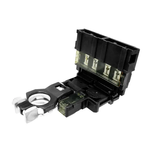 Fusible fusible de batería con terminal de batería positivo para Nissan Sentra 2007-2012 Juke 2015 Fusible de enlace fusible con tuercas Reemplazar