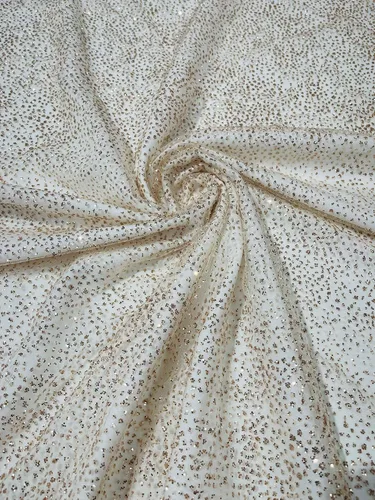Miniatura 5 de New Creations Fabric & Foam Inc, brillo de tela con purpurina de tul grueso/brillo de tul para vestidos/tela de purpurina de malla/tela de Negro