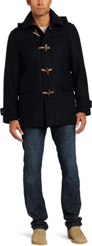 Miniatura 11 de Nautica Men's Wool Blend Peacoat – Double-Breasted Winter Coat, Regular, Big & Tall Sizes