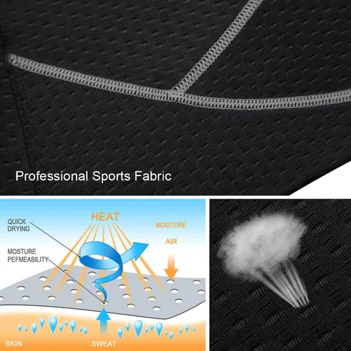Miniatura 5 de Souke Sports Men's Cycling Underwear Shorts 4D Padded Bike Bicycle MTB Liner Shorts with Anti-Slip Leg Grips