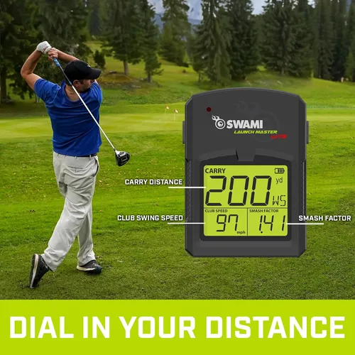 Miniatura 2 de Izzo Golf Swami Launch Master Golf Launch Simulator - Golf Training Aid