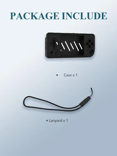 Miniatura 2 de Anbernic RG28XX - Funda de silicona para consola de juegos portátil de video retro de 2.83 pulgadas, funda protectora de silicona suave de cuerpo