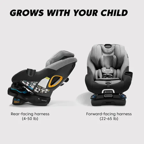 Miniatura 5 de Baby Jogger City Turn Asiento de Automóvil Convertible y Giratorio, Negro Ónix - Se Adapta desde Recién Nacido hasta Niño Pequeño con Modos