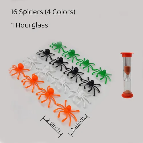 Miniatura 6 de Ybgocot Juegos Familiares, Juegos de Mesa de Araña para Niños de 4 a 8 Años, Juego Infantil para Niños y Niñas