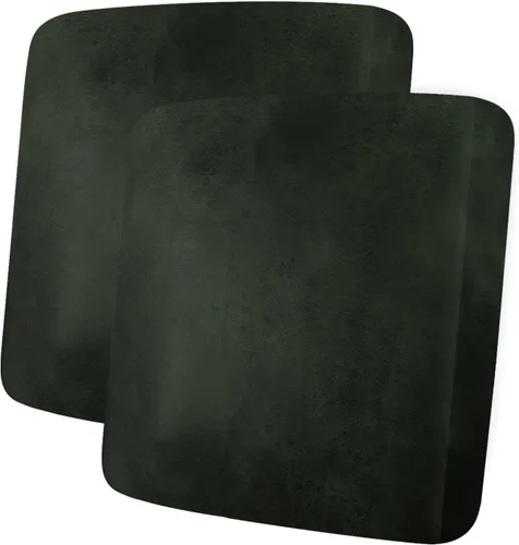Miniatura 40 de ANARACHON Fundas de cojín de sofá con aspecto de cuero, juego de fundas de asiento de sofá, protector de muebles para sillón seccional, sofá biplaza