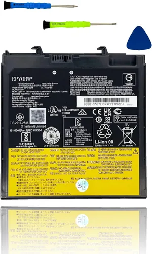L17M2PB5 - Batería para portátil de 39 Wh, 5080 mAh, 2 celdas, 7.68 V, compatible con Lenovo V330-14ISK 81AY / V330-14IKB 81B0 / V330-14ARR 81B1