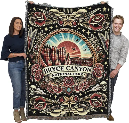 Miniatura 30 de Pure Country Weavers Manta del Parque Nacional Acadia, manta de tapiz de algodón para regalo, fabricada en los Estados Unidos, 72 x 54 pulgadas