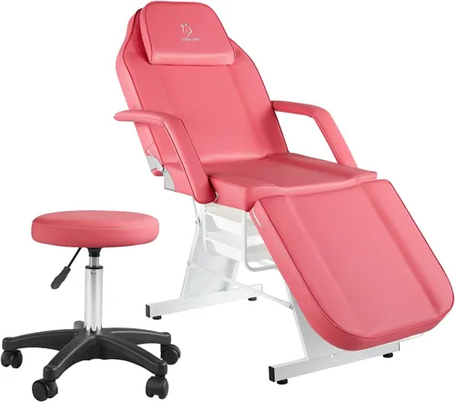 Miniatura 19 de Silla facial mesa de masaje de 73 pulgadas, cama de masaje multiusos de 3 secciones, silla de tatuaje profesional, equipo de spa para spa facial