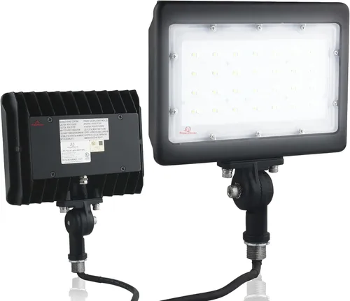 Miniatura 21 de RuggedGrade Luz de inundación LED de 30 W - Serie Kivo II - 4.350 lúmenes - Color seleccionable 3000K/4000K/5000K - Montaje de inundación/fotocélula