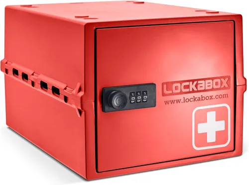 Miniatura 14 de Lockabox One™ Caja de almacenamiento compacta e higiénica con cerradura para alimentos, medicamentos, tecnología y seguridad en el hogar