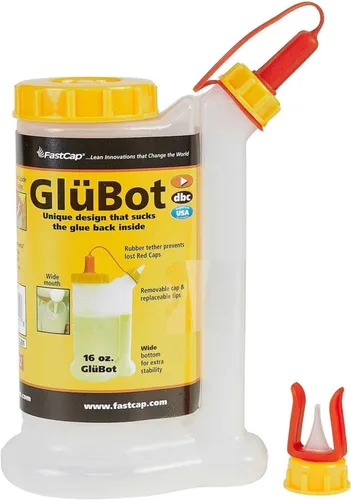 Miniatura 4 de Despachador de pegamento para madera, botella de 16 onzas, menos goteo