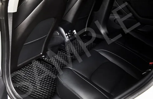 Miniatura 4 de TOUGHPRO Juego de accesorios de alfombrillas (primera fila + 2ª fila) para Ford Mustang Mach E para todo tipo de clima, resistentes