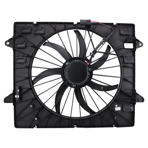 Miniatura 21 de TRQ Conjunto de ventilador de refrigeración del radiador CH3115205 compatible con Jeep Renegade 2019-2021