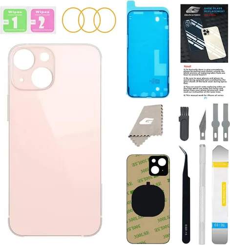 Miniatura 34 de Reemplazo de cristal trasero para iPhone 15Pro Max con herramientas Repir Big Hole OEM Rear Cover Glass Pre-Installed Internal Parts Easier