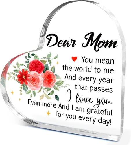Miniatura 17 de Regalos de cumpleaños para mamá de parte de la hija, regalos de agradecimiento para mamás, día de la madre, Navidad, ideas únicas de regalo