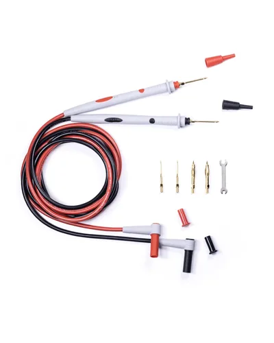 Miniatura 8 de Cables de prueba de multímetro, juego de adaptador de sonda de prueba de aguja de medidor, clips de alineador, kit de cables de prueba electrónicos