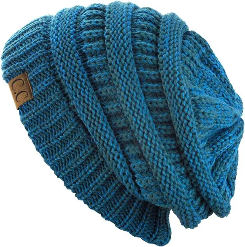 Miniatura 52 de C.C Trendy Warm Chunky Soft Stretch Cable Knit Beanie