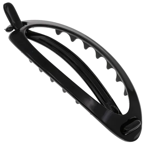 Miniatura 15 de Camila Paris CP2320 - Pinza de pasador de pelo francés, soporte flexible para cola de caballo sin piezas metálicas, pinzas de agarre fuerte