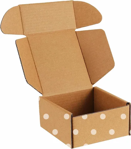 Miniatura 9 de Cajas de correo de regalo pequeñas de cartón reciclable verde para embalaje de envío, regalos de artesanía y productos de regalo