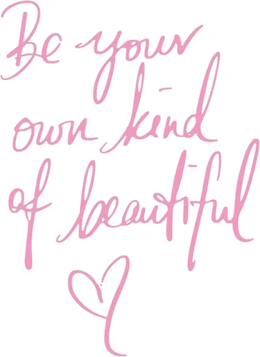 Calcomanías de pared con cita inspiradora, calcomanías de pared para despegar y pegar, Be Your Own Kind of Beautiful Quote Art Letters, calcomanías