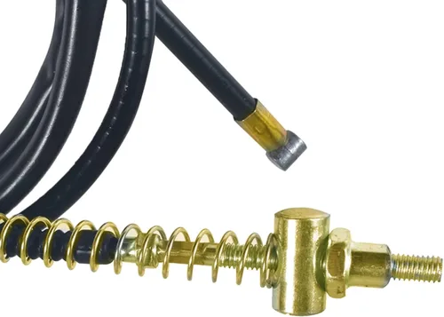 Miniatura 2 de Baja Motorsports Línea de cable de freno de tambor trasero 69 pulgadas más larga para la bicicleta Baja Mini MB165 MB200 Coleman Trail CT200U