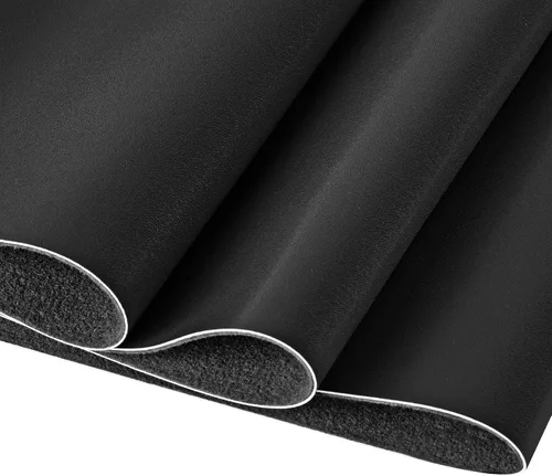 Miniatura 9 de Material de la tela de poliuretano, hojas de cuero sintético sintético de 0.047 in de grosor, 1 yarda, 54 x 36 pulgadas, perfectas para tapicería