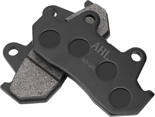 Miniatura 6 de AHL Juego de pastillas de freno semimetálicas delanteras y traseras para Honda GL1100A GL1100 A GL 1100A 1100 A Goldwing Aspencade 1982-1983