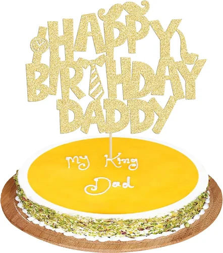 Miniatura 15 de 36 adornos para cupcakes con purpurina azul para el Día del Padre, el mejor papá de la historia, #1 Dad Love Papa Cake Pick Decoraciones para Feliz