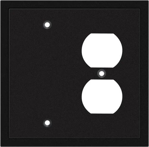 Miniatura 42 de Henne Bery Placa decorativa de pared con borde moderno, tapa de tomacorriente para cubrir enchufe, aleación de zinc maciza duradera