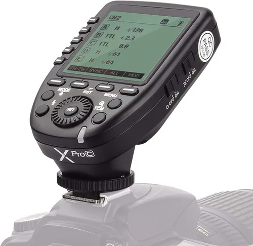 Miniatura 5 de GODOX Xpro-C 1/8000s HSS TTL Disparador de flash inalámbrico 5 botones de grupo dedicados 11 funciones personalizables para Canon EOS Hotshoe cámara