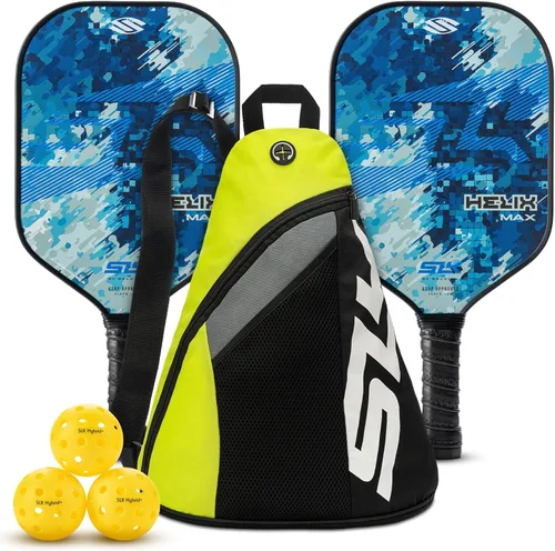 Miniatura 17 de Selkirk Sport SLK Helix Pro Paleta de Pickleball Paletas de Pickleball de Fibra de Carbono Termoformada con Cara Híbrida de Fibra de Carbono