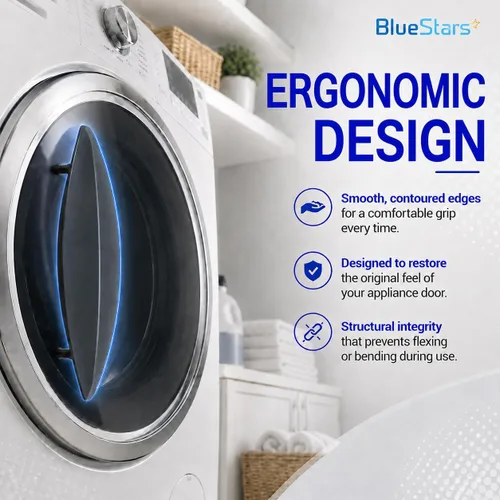 Miniatura 7 de BlueStars Reemplazo de manija de puerta de lavadora ultra duradera 134412860 para lavadoras Frigidaire y Kenmore – Reemplaza 134412800 AP4315875