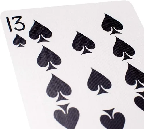 Miniatura 9 de Cartas de cartas de cráneo de bicicleta con 4 cartas mágicas adicionales