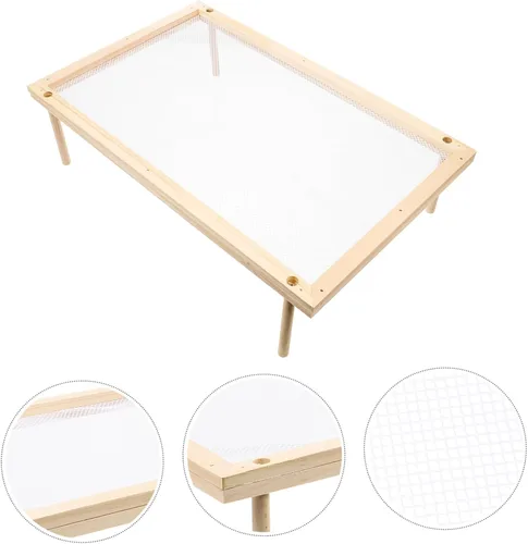 Miniatura 6 de STOBAZA Estante de secado de fideos para espaguetis y pasta fresca, versátil para frutas y verduras, soporte para secadora de fideos y verduras